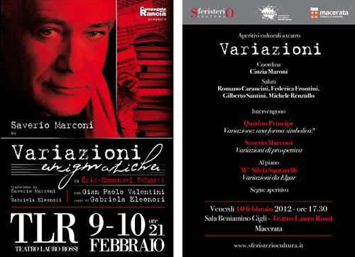 Aperitivi culturali a teatro