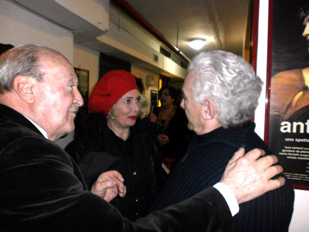 I complimenti di Carlo Reali e Rossana Casale I complimenti di Carlo Reali e Rossana Casale